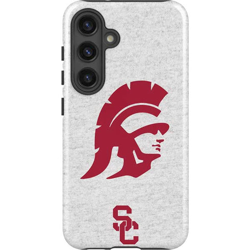 University of Southern California USC Grey Trojan Mascot Galaxy S25 Plus Impact Case