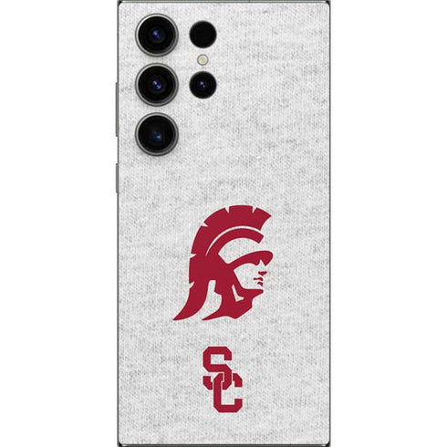 University of Southern California USC Grey Trojan Mascot Galaxy S25 Ultra Skin