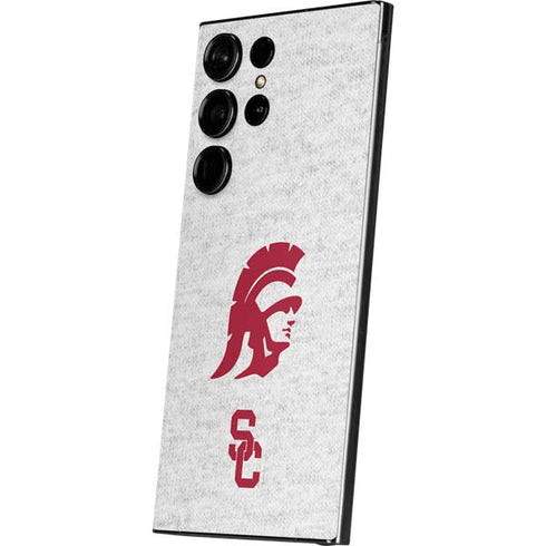 University of Southern California USC Grey Trojan Mascot Galaxy S25 Ultra Skin