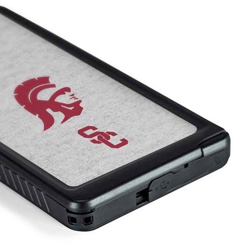 University of Southern California USC Grey Trojan Mascot Galaxy S24 Ultra Waterproof Case