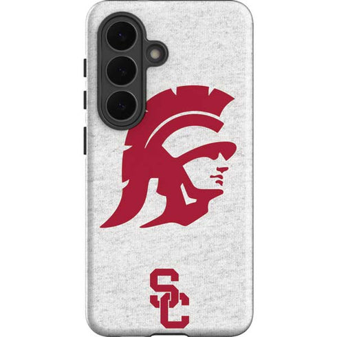 University of Southern California USC Grey Trojan Mascot Galaxy S26 Impact Case