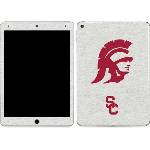 University of Southern California USC Grey Trojan Mascot iPad Skins