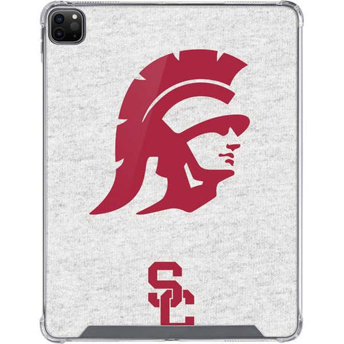 University of Southern California USC Grey Trojan Mascot iPad Cases