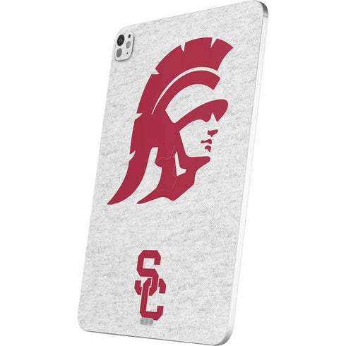 University of Southern California USC Grey Trojan Mascot iPad Pro 13in M4 (2024) Skin
