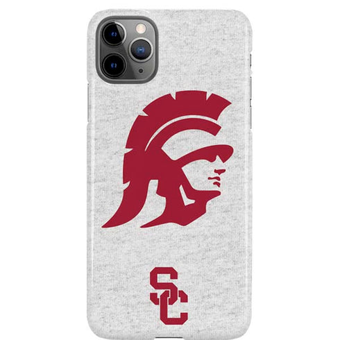 University of Southern California USC Grey Trojan Mascot iPhone Cases
