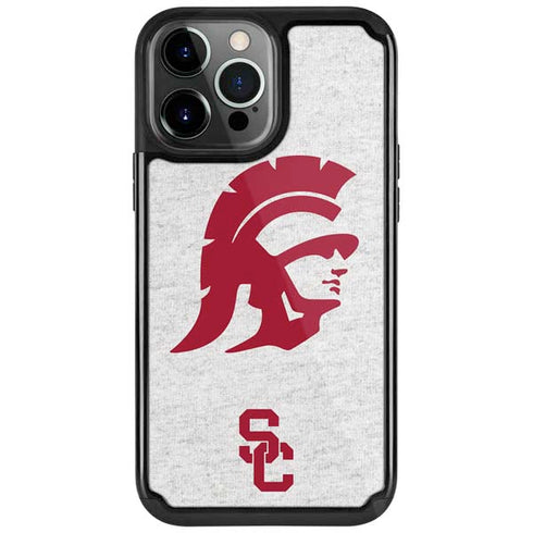 University of Southern California USC Grey Trojan Mascot iPhone Cases