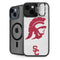 University of Southern California USC Grey Trojan Mascot iPhone 14 Kickstand Case