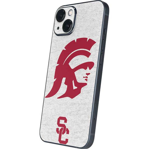 University of Southern California USC Grey Trojan Mascot iPhone 15 Skin