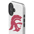 University of Southern California USC Grey Trojan Mascot iPhone 16 Plus Impact Case
