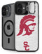 University of Southern California USC Grey Trojan Mascot iPhone 16 Plus Kickstand Case