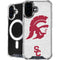 University of Southern California USC Grey Trojan Mascot iPhone 16 Plus MagSafe Case