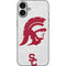 University of Southern California USC Grey Trojan Mascot iPhone 16 Plus Skin