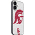 University of Southern California USC Grey Trojan Mascot iPhone 16 Plus Skin
