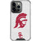 University of Southern California USC Grey Trojan Mascot iPhone 16 Pro Clear Case
