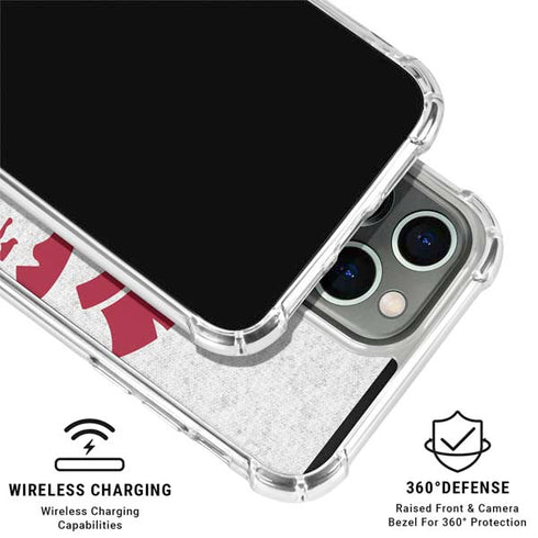 University of Southern California USC Grey Trojan Mascot iPhone 16 Pro Clear Case