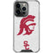 University of Southern California USC Grey Trojan Mascot iPhone 16 Pro Max Clear Case