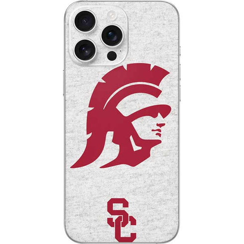 University of Southern California USC Grey Trojan Mascot iPhone 16 Pro Max Skin