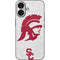 University of Southern California USC Grey Trojan Mascot iPhone 16 Skin