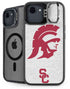University of Southern California USC Grey Trojan Mascot iPhone 16e Kickstand Case