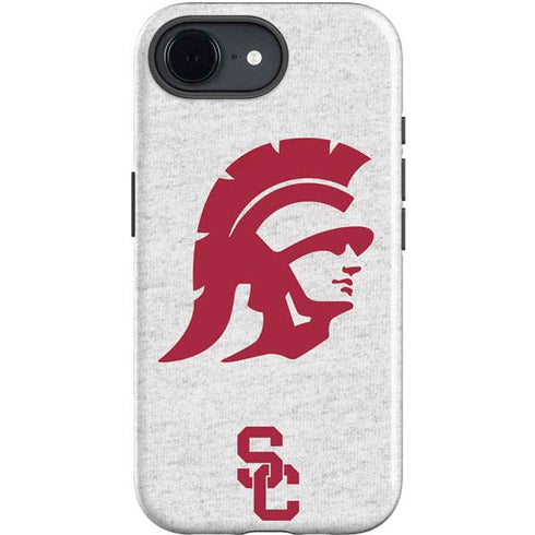 University of Southern California USC Grey Trojan Mascot iPhone 16e Impact Case