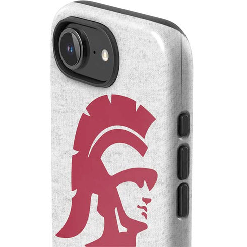 University of Southern California USC Grey Trojan Mascot iPhone 16e Impact Case