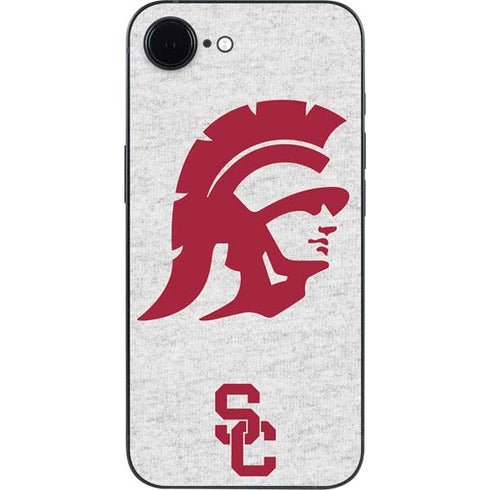 University of Southern California USC Grey Trojan Mascot iPhone 16e Skin