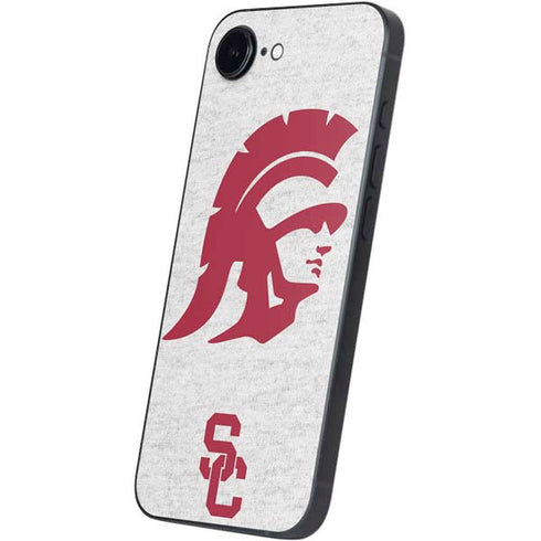 University of Southern California USC Grey Trojan Mascot iPhone 16e Skin