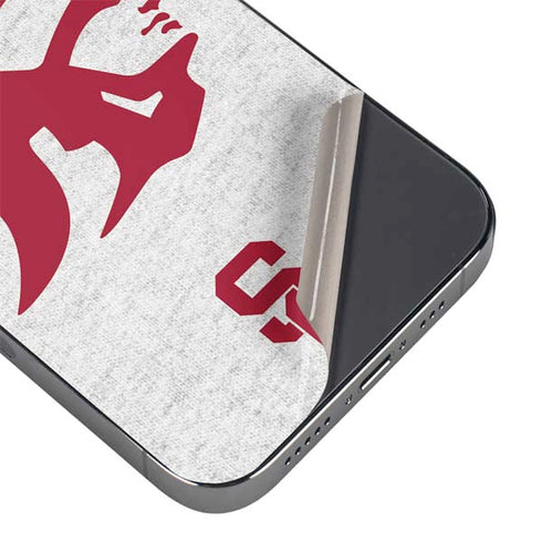 University of Southern California USC Grey Trojan Mascot iPhone 16e Skin