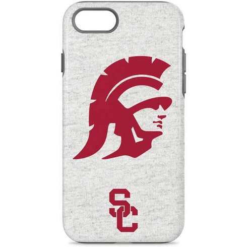 University of Southern California USC Grey Trojan Mascot iPhone Cases