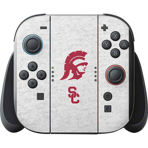 University of Southern California USC Grey Trojan Mascot Nintendo Switch 2 (2025) with Joy-Con Skin