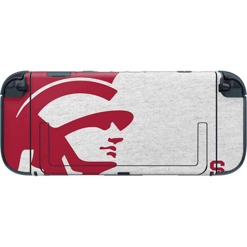 University of Southern California USC Grey Trojan Mascot Nintendo Switch 2 (2025) with Joy-Con Skin