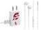 University of Southern California USC Grey Trojan Mascot Phone Charger Skin