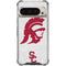 University of Southern California USC Grey Trojan Mascot Pixel 9/9 Pro Clear Case