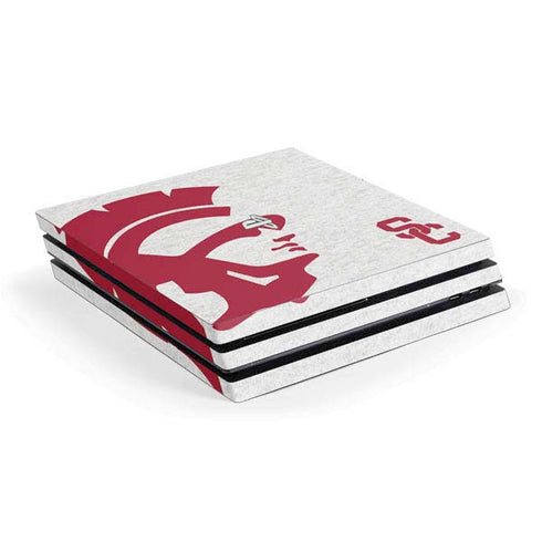University of Southern California USC Grey Trojan Mascot PlayStation PS4 Skins