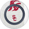 University of Southern California USC Grey Trojan Mascot Wireless Charger Skin
