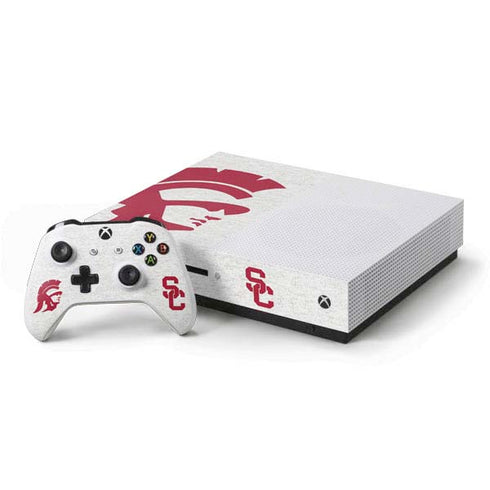 University of Southern California USC Grey Trojan Mascot Xbox One Skins