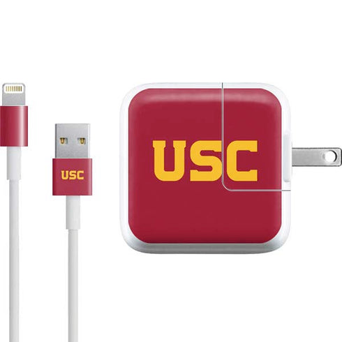 University of Southern California USC iPad Charger (10W USB) Skin