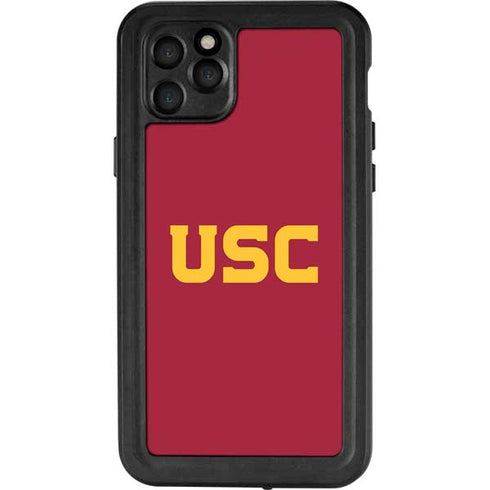 University of Southern California USC iPhone 11 Pro Max Waterproof Case