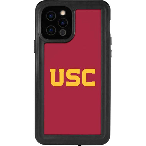 University of Southern California USC iPhone 12 Pro Waterproof Case