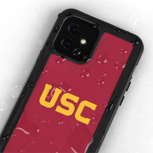 University of Southern California USC iPhone 12 Waterproof Case