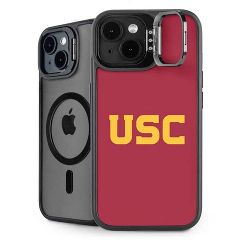 University of Southern California USC iPhone 14 Kickstand Case