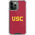 University of Southern California USC iPhone 14 Pro Max Clear Case