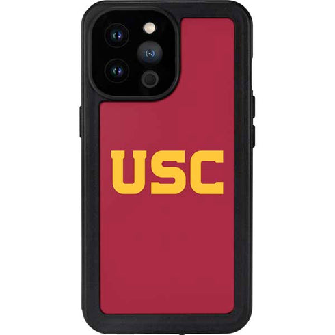 University of Southern California USC iPhone 14 Pro Max Waterproof Case