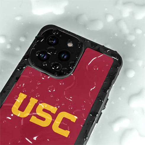 University of Southern California USC iPhone 14 Pro Max Waterproof Case