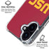 University of Southern California USC iPhone 16 Plus Clear Case