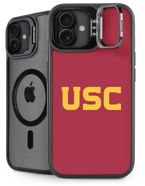 University of Southern California USC iPhone 16 Plus Kickstand Case