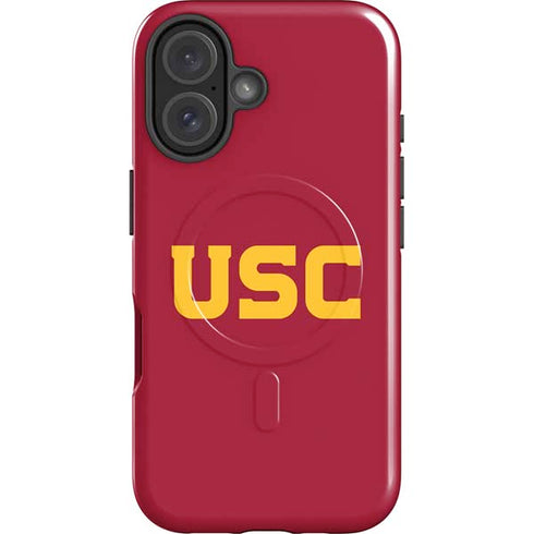 University of Southern California USC iPhone 16 Plus Magsafe Impact Case