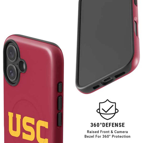 University of Southern California USC iPhone 16 Plus Magsafe Impact Case