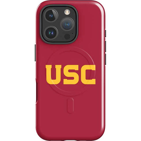 University of Southern California USC iPhone 16 Pro Max Magsafe Impact Case