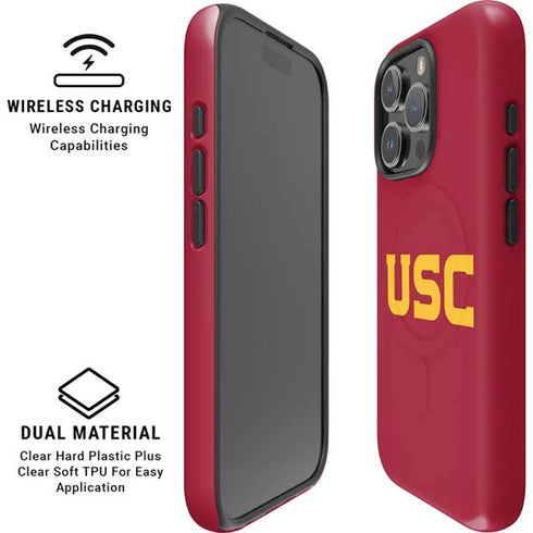 University of Southern California USC iPhone 16 Pro Max Magsafe Impact Case